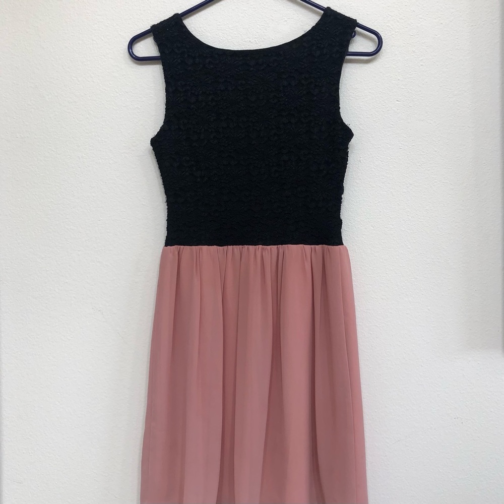Pink Mini Formal Dress - Picture 4 of 4